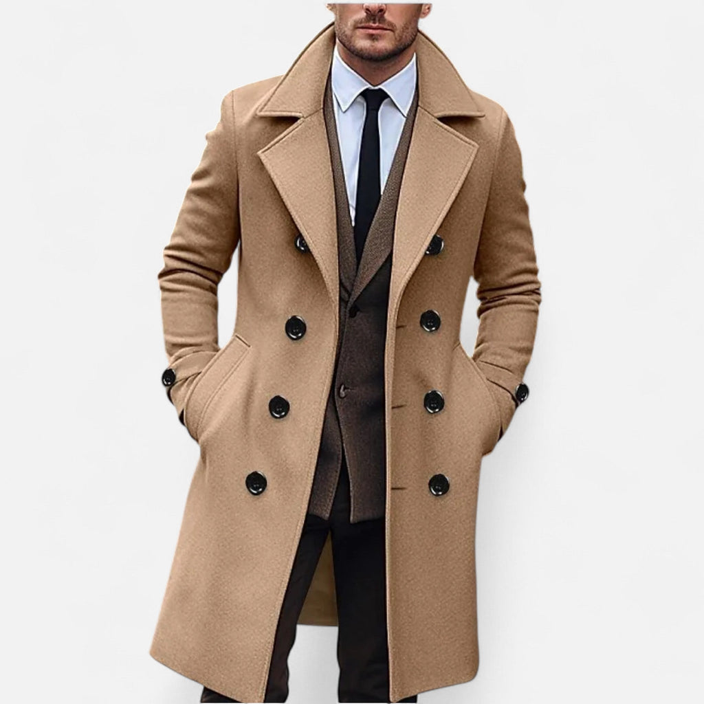 Nathaniel | Refined Wool Overcoat Jacket