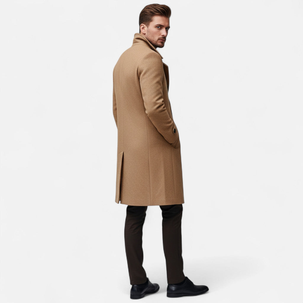Nathaniel | Refined Wool Overcoat Jacket