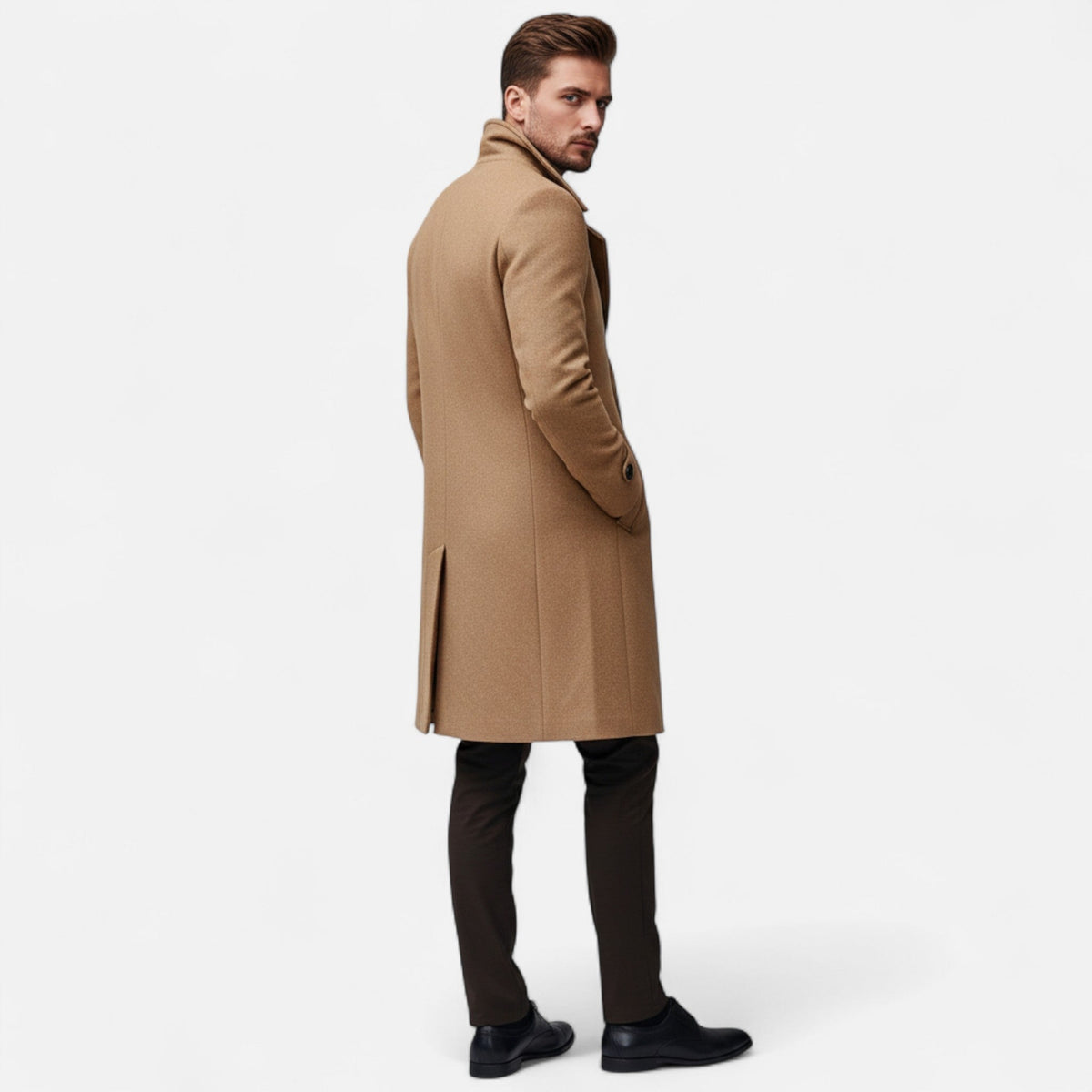 Nathaniel | Refined Wool Overcoat Jacket