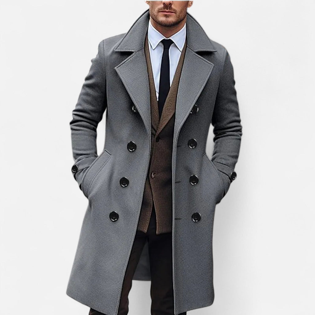 Nathaniel | Refined Wool Overcoat Jacket