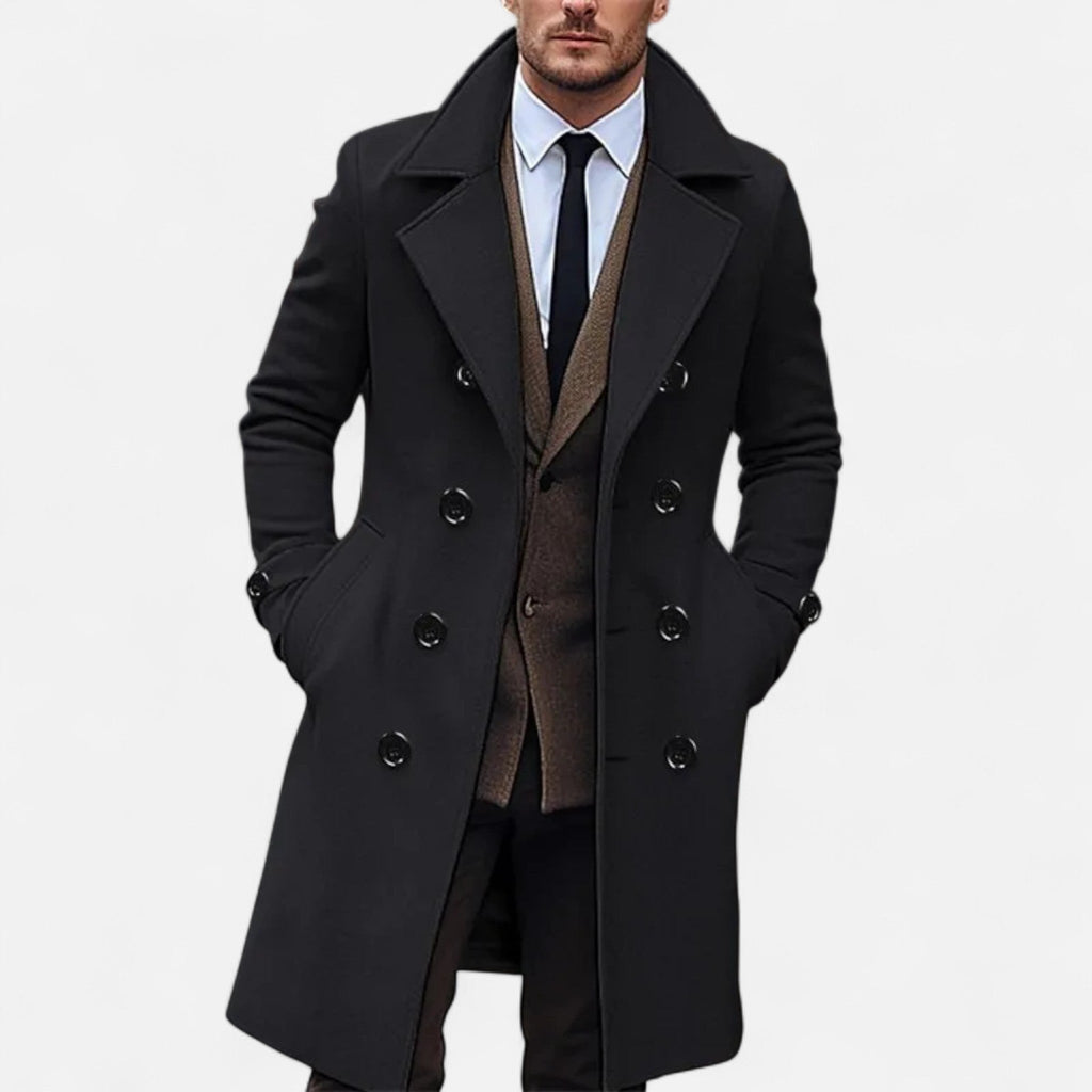 Nathaniel | Refined Wool Overcoat Jacket