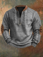 Michael | Refined Knit Quarter-Zip Sweater