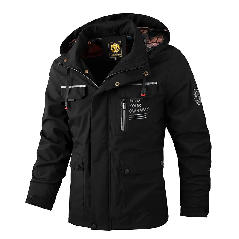 Nathan | Rugged Multi-Pocket Utility Jacket