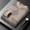 Oliver | Modern Geometric Knit Sweater