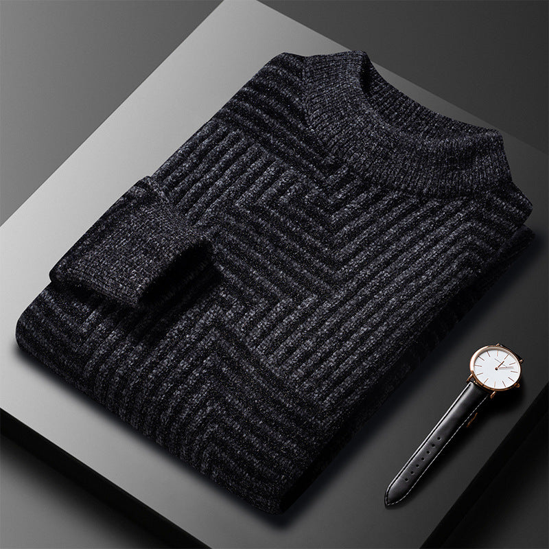 Oliver | Modern Geometric Knit Sweater