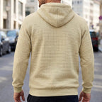 Bryce | Modern Textured Grid Hoodie