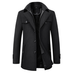 Nathaniel | Refined Zip Trench Coat