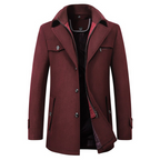 Nathaniel | Refined Zip Trench Coat