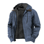 Simon | Rugged Fleece-Lined Hooded Jacket
