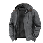 Simon | Rugged Fleece-Lined Hooded Jacket