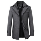 Simon | Refined Wool Stand-Collar Jacket