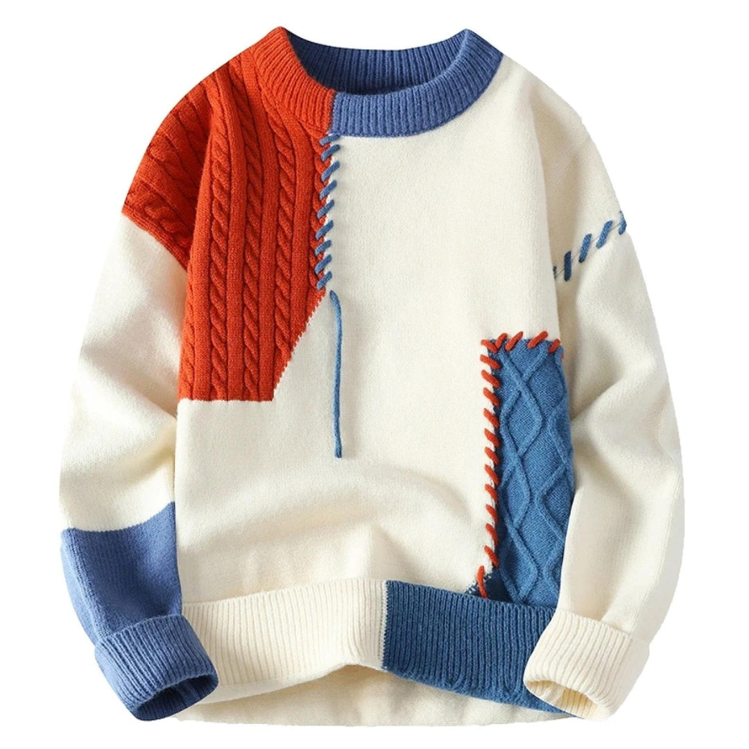 Simon | Stylish Cable Knit Sweater