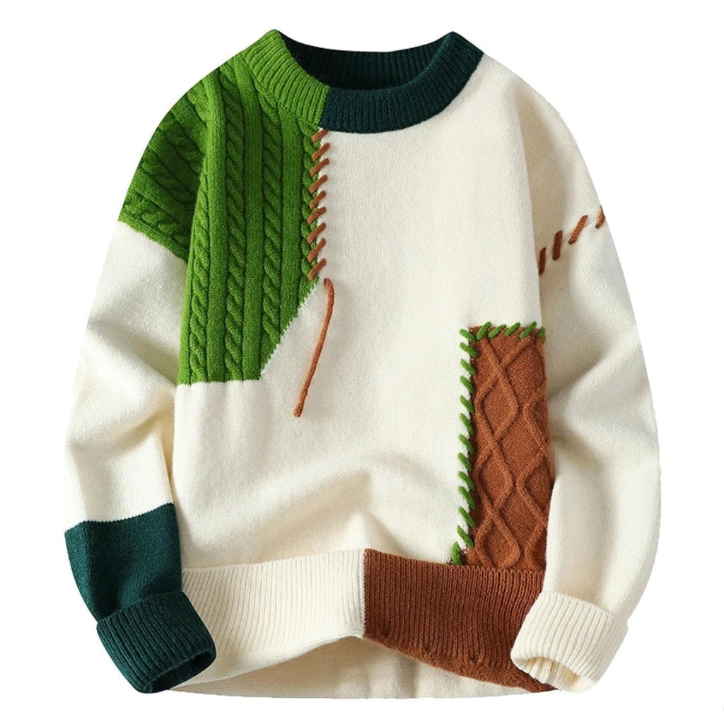 Simon | Stylish Cable Knit Sweater