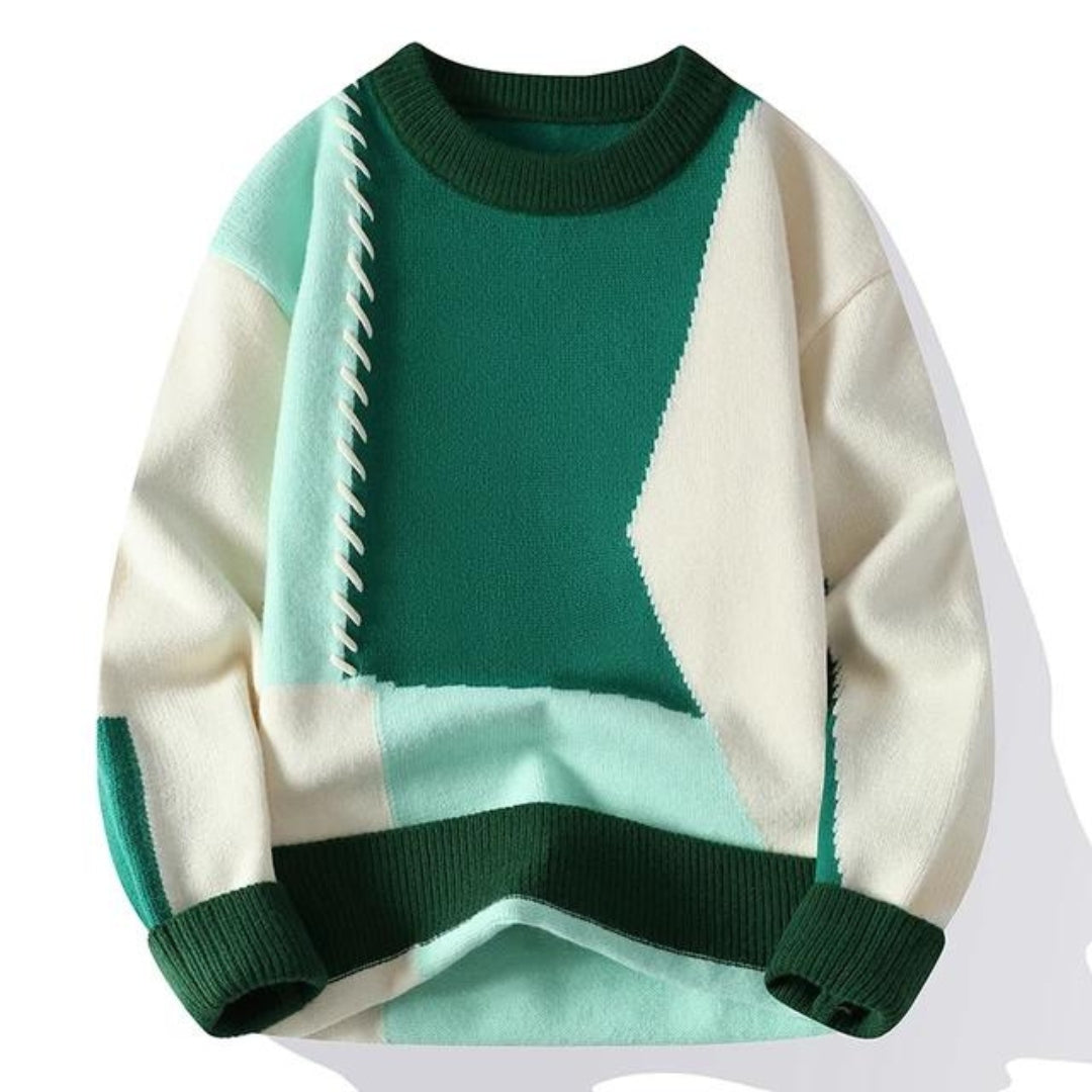Simon | Stylish Cable Knit Sweater