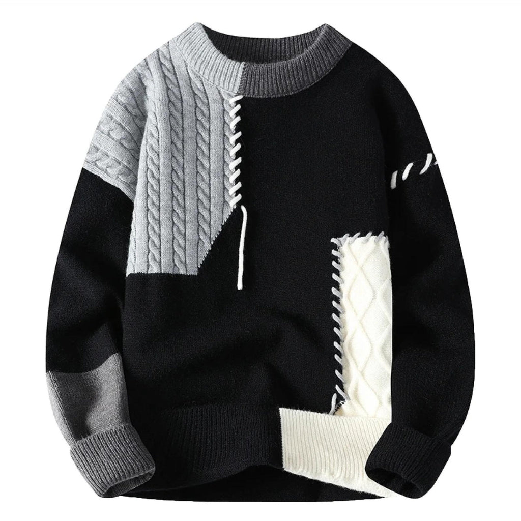 Simon | Stylish Cable Knit Sweater