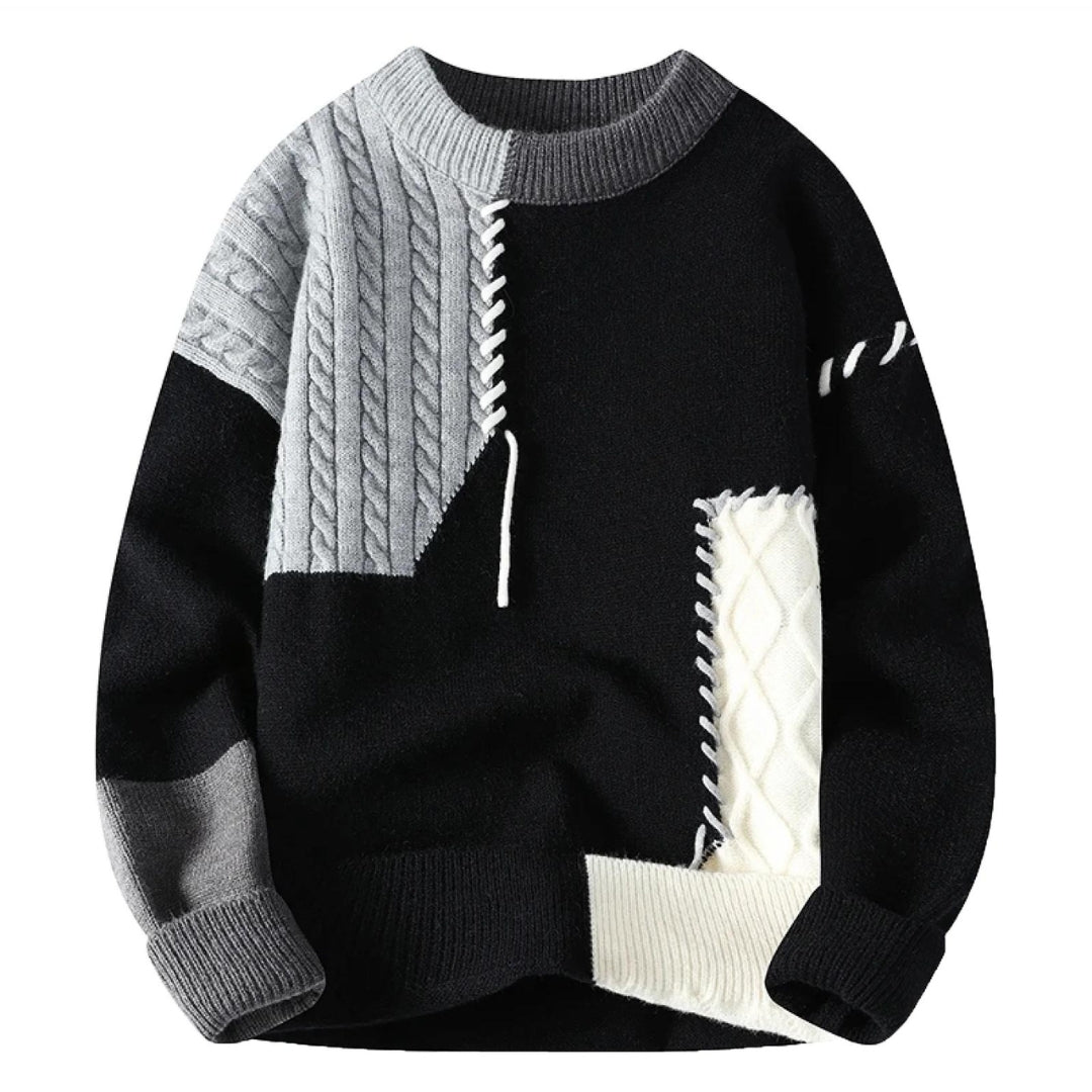 Simon | Stylish Cable Knit Sweater