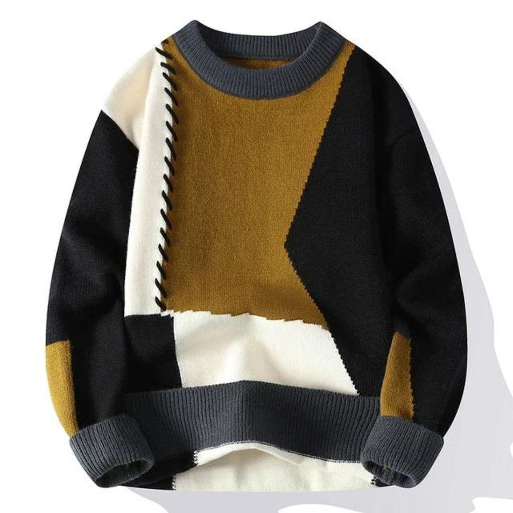 Simon | Stylish Cable Knit Sweater