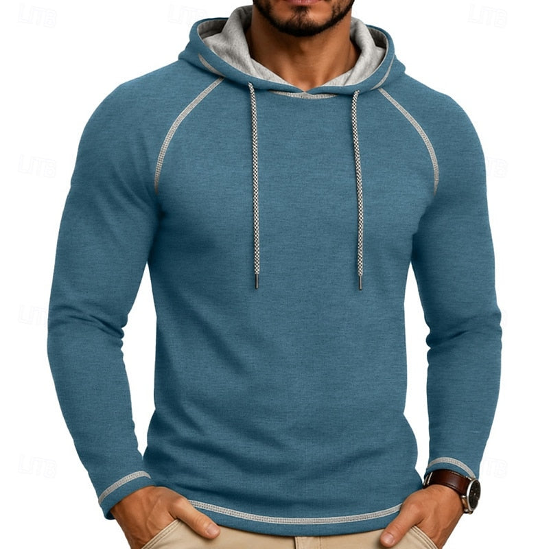 Nathaniel | Classic Raglan Contrast Hoodie
