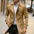 Thomas | Refined Slim-Fit Trench Coat
