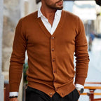 Thomas | Refined V-Neck Knit Cardigan