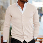 Thomas | Refined V-Neck Knit Cardigan