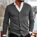 Thomas | Refined V-Neck Knit Cardigan