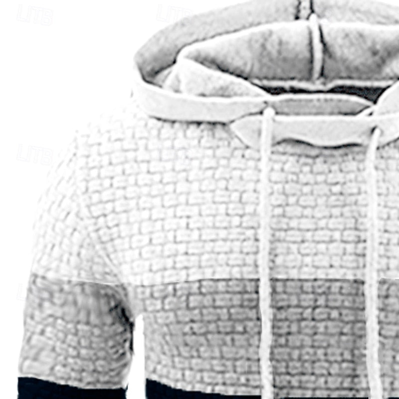 Nathan | Streetwear Grid Hoodie