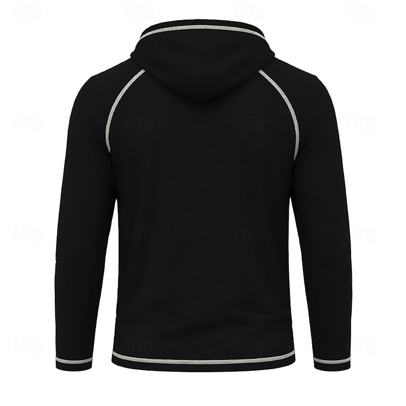 Nathaniel | Classic Raglan Contrast Hoodie