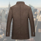 Vincent | Refined Wool Stand-Collar Jacket